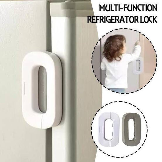 child-safety-refrigerator-door-lock-no-drill-latch-to-prevent-kids-pets-access