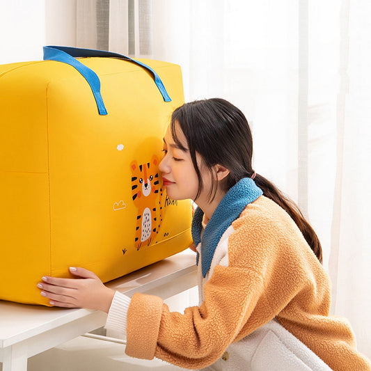 adorable-baby-dinosaur-themed-cloth-organizer-and-storage-handbag-portable-lightweight-and-multi-functional-nursery-storage-solution-for-baby-essentials-toys-diapers-and-clothes-rando