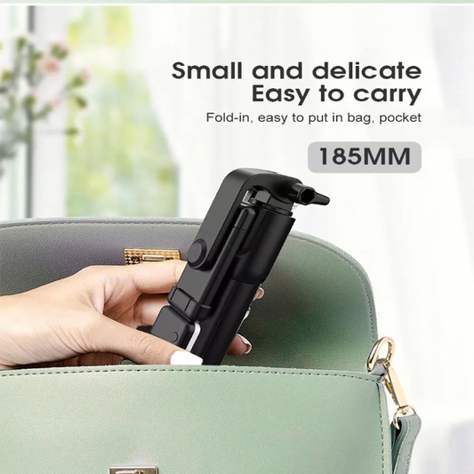 selfie-stick-with-led-light-wireless-bluetooth-foldable-mini-tripod-stand-mobile-holder-with-fill-light-shutter-remote-control-for-ios-android