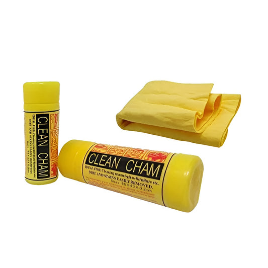 Clean Cham Absorbant Car, Home Cleaning Synthetic Chamois Leather Magic Cloth(Random Color)