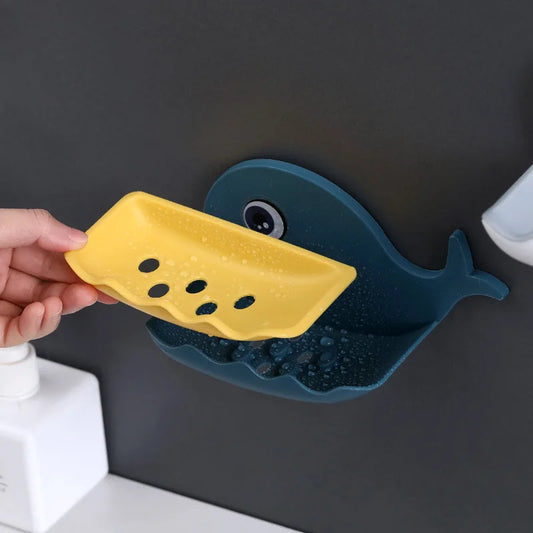whale-fish-shaped-soap-holder-for-bathroom-wall-mounted-soap-bar-holder-rack-for-shower-wall-kitchen-bathroom-random-color1-pc
