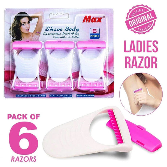 safit-shave-body-razor-pack-of-6-white-pink-disposable-razors-for-women-soft-blades-hair-remover-for-smooth-gentle-shaving