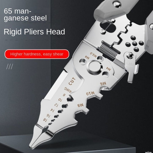 multi-function-wire-stripper-and-cutter-electrical-tool-with-wire-cutting-stripping-crimping-screw-functions