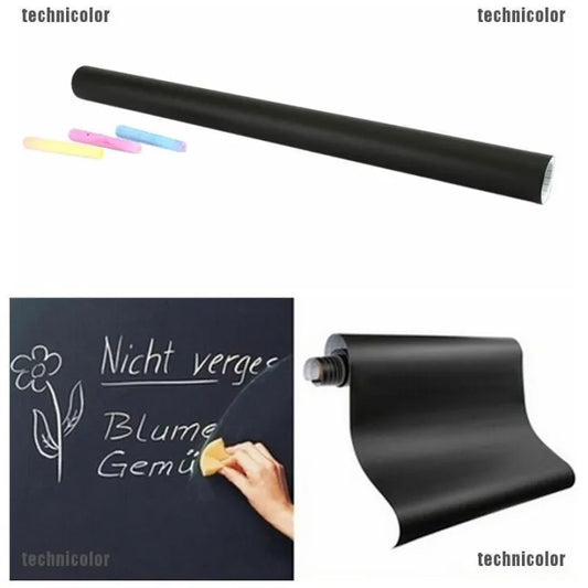 pvc-vinyl-black-board-wall-sticker-removable-with-2-pcs-chalks-for-kids-bedroom-size-dimension-39150-cm-size