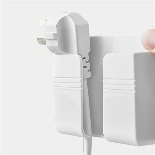 1-pcs-multifunction-mobile-phone-charging-hanging-holder-double-sided-adhesive-white-colour