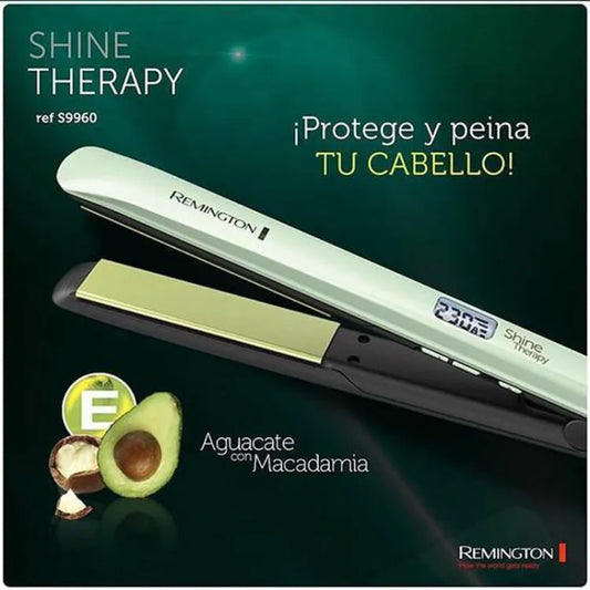 remington-hair-straightener-shine-therapy-hair-straightener-flat-iron-floating-ceramic-lcd-straightening-irons
