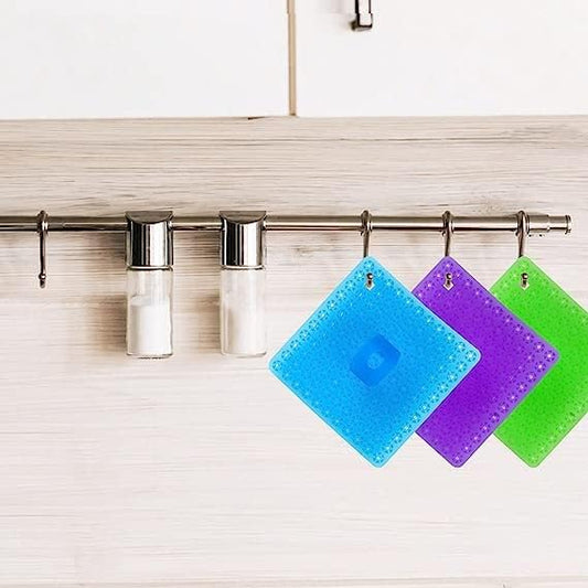 Multifunctional Soft Silicone Brush | Multipurpose vegetable peeler | Home Cleaning Brush | fruit and vegetable cleaning brush (pack of 2) (Random color)