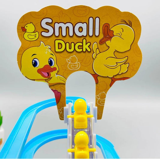 smart-duck-ladder-climbing-race-set-duck-climb-stairs-toy-race-track-slide-2701008