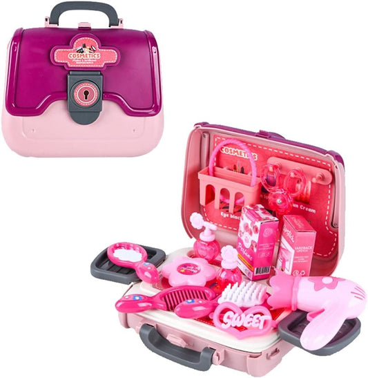 24-pcs-girls-fashion-beauty-salon-toys-early-education-toys-kids-makeup-kit-dress-up-pretend-play-with-toy-hairdryer-comb-portable-case-premium-gifts-for-toddler-girls-cosmetic-bag