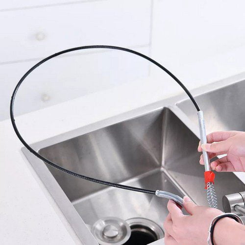 stainless-steel-hair-catching-drain-cleaner-wire-spring-sink-cleaning-stick-90cm
