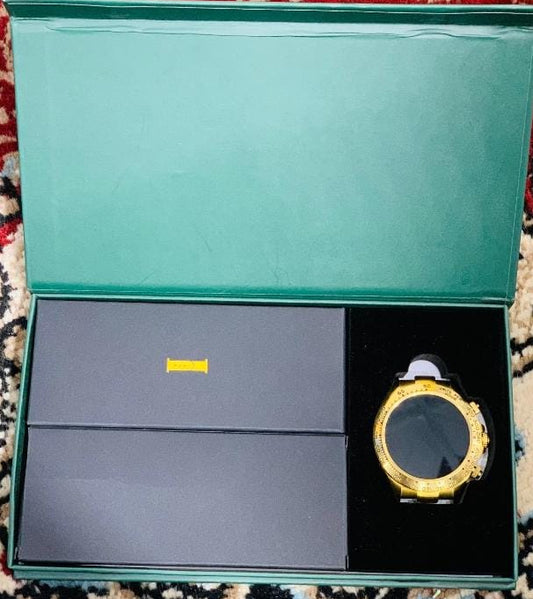 bcd-49-round-dail-smart-watch-gold-chain-straps