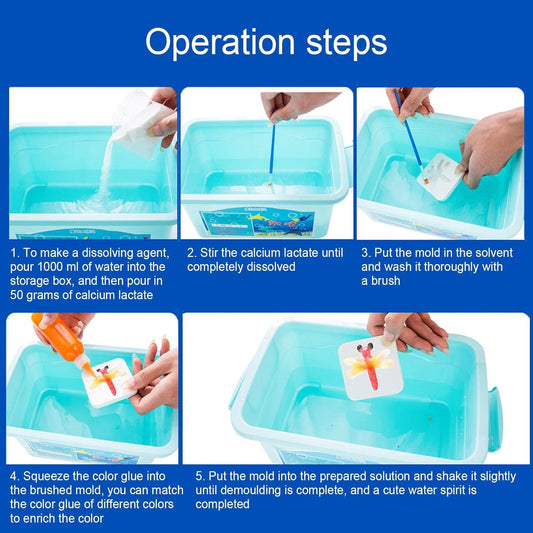 handmade-water-toys-magic-water-toy-kit-shape-mold-handmade-water-elves-toy-marine-life-creature-toys-for-kids