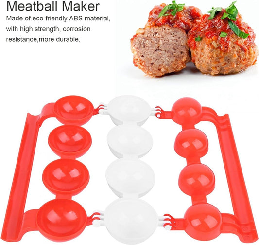 Meatball Maker Plastic Fish Ball Maker Meatball Scoop Meatball Spoon Homemade Stuffed Meatball Fish Ball Maker Mold Fish