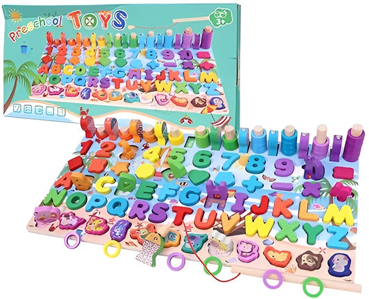 wooden-puzzle-sorting-learning-board-toys-abc-numbers-shapes-abacus-fish-picking-activity-and-animals-preschool-education-montessori-toys