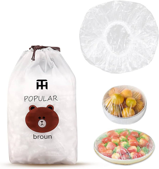 combo-deal-disposable-food-cover-plastic-wrap-100-pcs-2-pcs-dishwashing-rug-reusable-elastic-food-storage-covers-metal-wire-dish-washing-rugs-for-kitchen-2