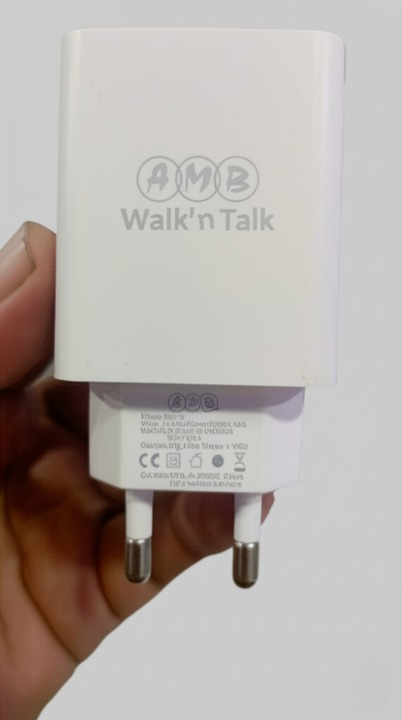 amb-walkn-talk-22-5w-super-fast-charger-nm-18-quick-charge-smart-power-delivery-adapter-with-built-in-safety-system-fcc-ce-rohs-certified