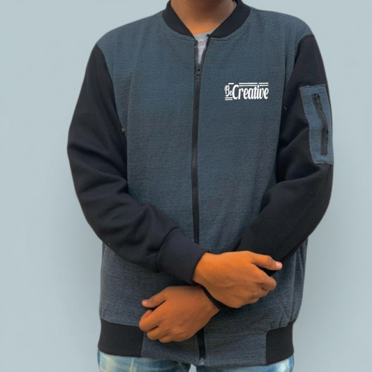 new-winter-collection-charcoal-grey-be-creative-printed-zipper-jacket-for-men-boys-french-fleece-premium-quality-stylish-comfortable-winter-wear