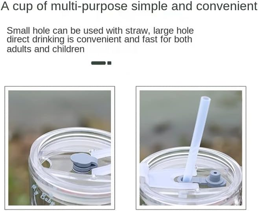 unicorn-shape-350-ml-glass-mug-with-straw-and-lid-creative-cartoon-childrens-glass-milk-cup-juice-glass-drink-ware-water-bottlerandom-character