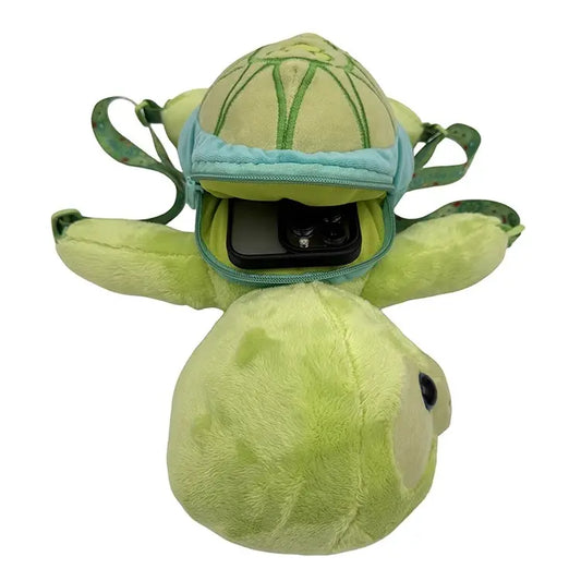 baby-sea-tortoise-turtle-stuffed-animal-super-soft-cute-plush-childrens-doll-kindergarten-backpack-bag-for-kids-30cm