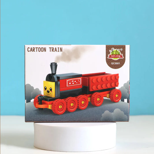pack-of-01-cartoon-train-diy-building-block-toy-cartoon-train-block-set-for-kids