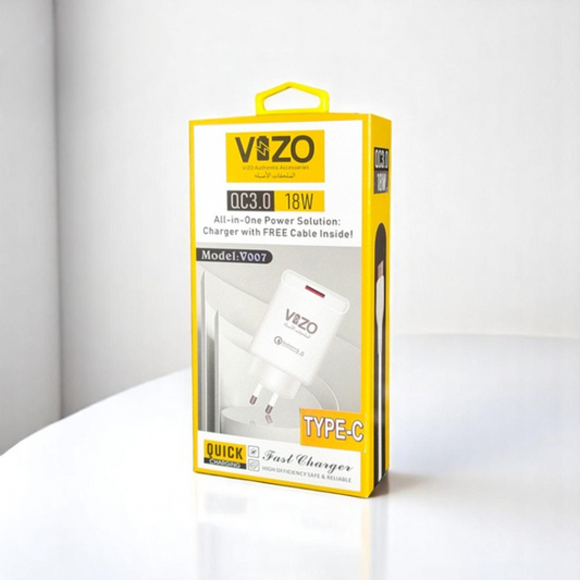 v007-type-c-fast-charger-vizo-v007-type-c-charger-charger-for-android-mobile-phone-charger