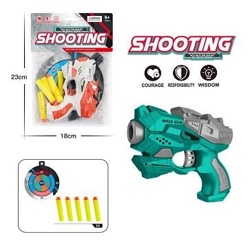 pack-of-01-plastic-soft-bullet-gun-promotional-toys-toy-guns-soft-bullets-soft-bullet-pistol-soft-bullet-shooting-gun-random-color