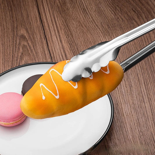 stainless-steel-bbq-tongs-chimta-kitchen-food-stainless-steel-tongs-tool-heat-bread-salad-bbq-baking-serving-utensil-bead-clip-clamp-meat-bbq-tools-buffet