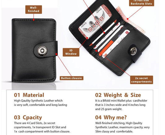 plain-leather-minimool-button-closure-wallet-smart-wallet-for-male-and-female-easy-to-carry-stylish-and-slim-random-color