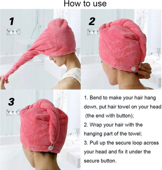 best-hair-dryer-cap-towel-hair-wrap-towel-for-ladies-random-colors