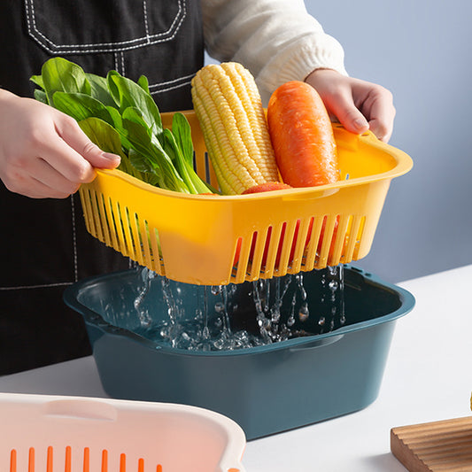 multi-function-double-layer-draining-storage-basket-with-lid-kitchen-basket-random-color