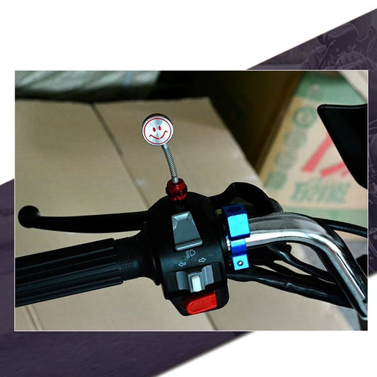 pack-of-two-emoji-screw-looking-glass-for-bike-motorcycle-screw-emojo-doll-slime-toys-multicolor-random-colors