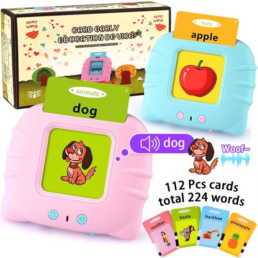 talking-flash-cards-preschool-learning-toys-early-educational-toys-english-learn-to-talk-learn-words-learn-english-learnrandom-color