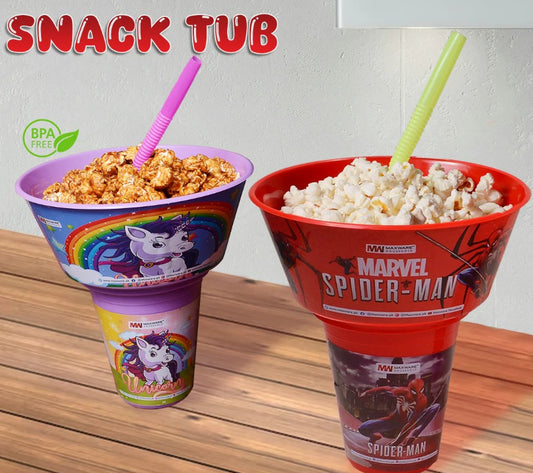 2-in-1-snack-tub-with-straw-glass-for-kids-frozen-barbie-unicorn-encanto-roblox-characters-for-kids-random-color-character
