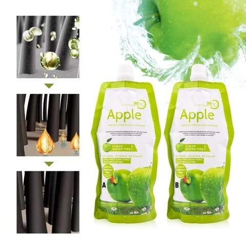 apple-ammonia-free-black-hair-cream-organic-black-hair-dye-natural-black-hair-color-cream-250ml