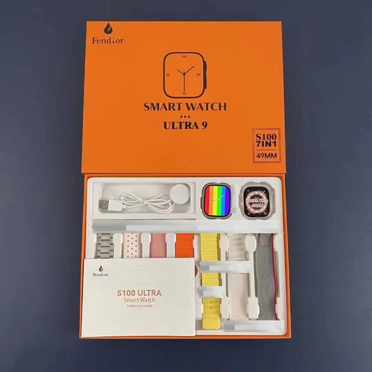 fendior-s100-ultra-smart-watch-7in1-49mm-random-color