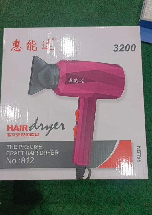 hair-dryer-the-precise-craft-hair-dryer-no812-3200