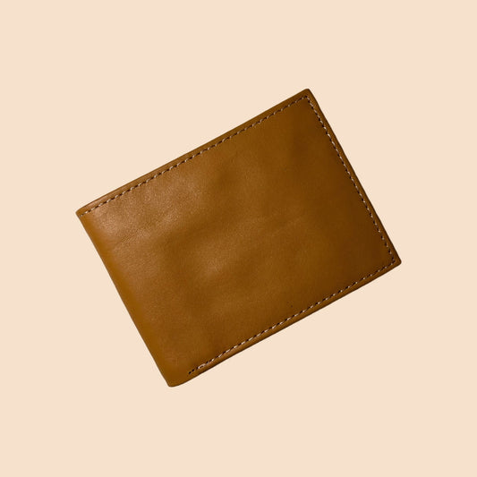 buffalo-leather-plain-wallet-men-short-wallet-purse-small-vintage-wallets-card-holder-camel-color
