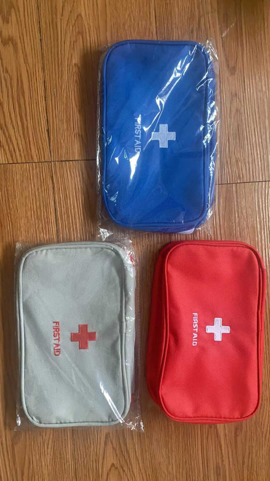 Medical First Aid Kit Pouch Empty Bag Emergency Medicine Storage Organizer Bag First Aid Kit  (Workplace, Home, Sports  ) (random color)