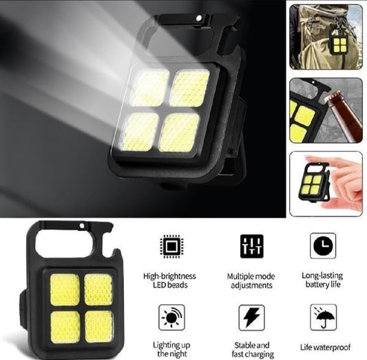 portable-cob-high-bright-flashlight-multifunction-keychain-lamp-buit-in-150mah-lithium-battery-waterproof-outdoor-torch-lantern