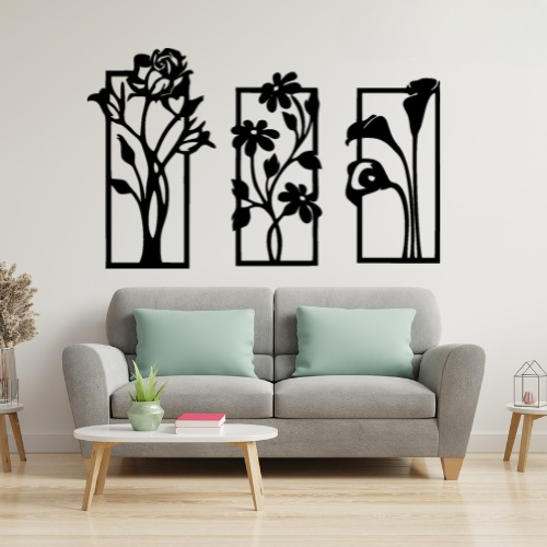 3d Flower Frame wall Art  | Wooden Flower Frame wall Art  | Wall decoration | Decor For Home Wall Decoration Attractive Wooden Wall Art