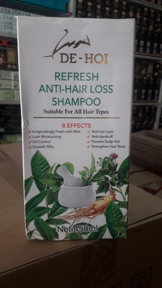 de-hoi-refresh-anti-hair-loss-shampoo-ginger-hair-care-shampoo-helps-stop-hair-loss-450ml
