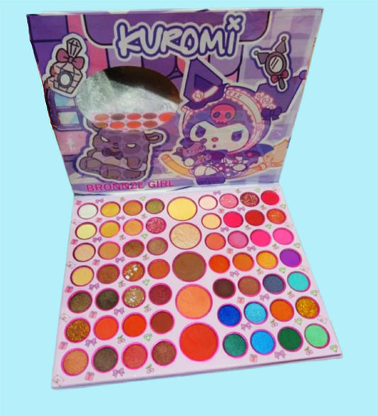 kuromi-61-color-eyeshadow-palette-high-pigment-matte-shimmer-shades-for-creative-eye-looks