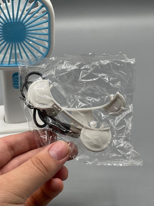 Fan with Sharpener | Mini Handheld Fan, Portable USB Fan for Home, Office, Bedroom, Rechargeable Fan with Pencil Sharpener - Random Design & Color