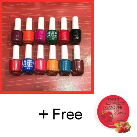 06-pcs-huda-beauty-nail-paint-with-free-nail-polish-remover-pack-of-2-best-quality-nail-polish-with-nail-polish-remover