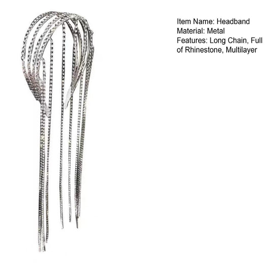 full-rhinestone-long-tassel-headband-for-women-multilayer-flashing-crystal-hairband-party-hair-accessories