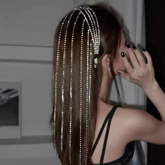 full-rhinestone-long-tassel-headband-for-women-multilayer-flashing-crystal-hairband-party-hair-accessories