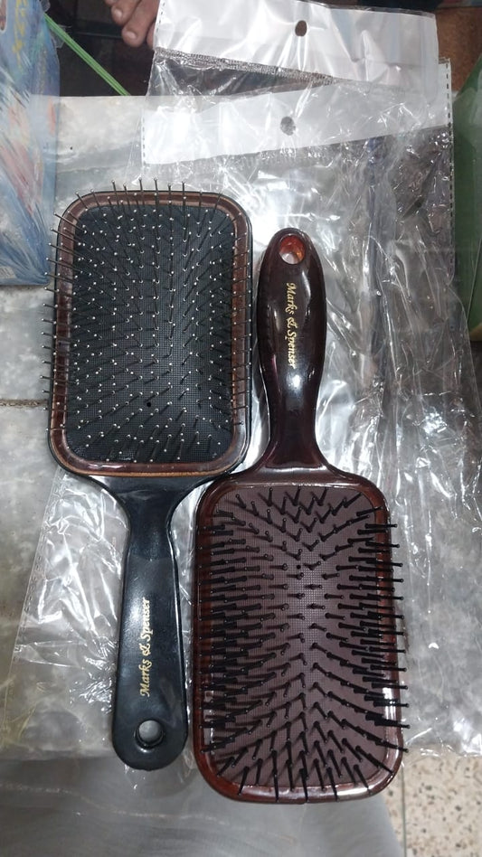 paddle-hair-brush-with-scalp-massager-wooden-style-handle-nylon-pin-detangling-brush-with-cushion-pad-for-wet-dry-hair