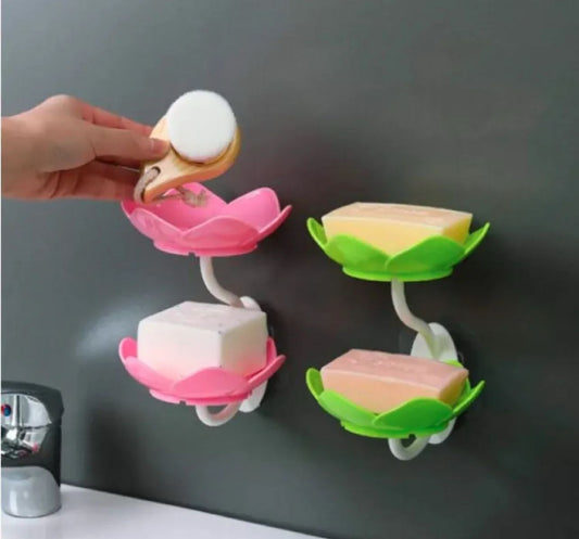 lotus-flower-wall-mounted-soap-holder-self-draining-bathroom-kitchen-organizer