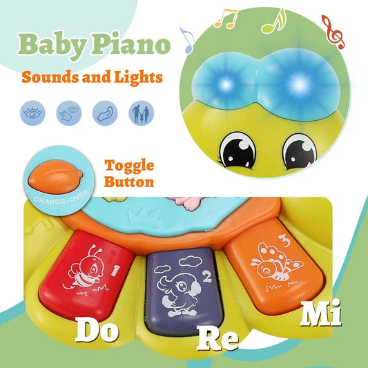 toey-play-baby-toy-with-caterpillar-for-12-months-musical-piano-keyboard-with-songs-lights-and-animal-sounds-interactive-toys-for-early-learning-gifts-for-little-kids-boys-girls-1-year