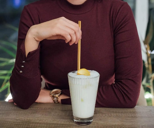 Set of 6 Colorful Reusable Metal Straws – Stainless Steel Drinking Straws with Eco-Friendly Design for Home, Travel & Parties